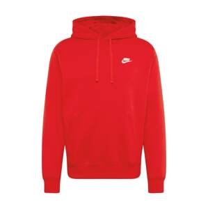 Nike Sportswear Mikina 'Club'  červená