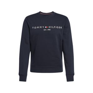 TOMMY HILFIGER Mikina 'TOMMY LOGO SWEATSHIRT'  tmavě modrá