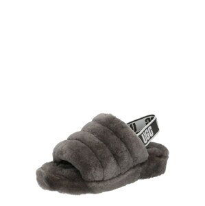 UGG Pantofle 'Fluff Yeah Slide'  šedá