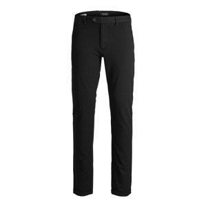 JACK & JONES Chino kalhoty 'Marco Connor'  černá