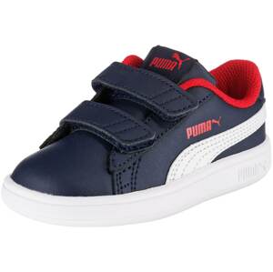 PUMA Tenisky 'Smash v2'  červená / tmavě modrá / bílá