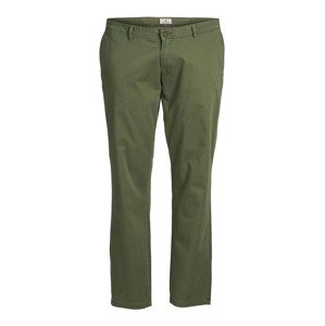 Jack & Jones Plus Kalhoty  khaki