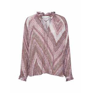 Rich & Royal Halenka 'Raglan Blouse with Snake Print'  růžová