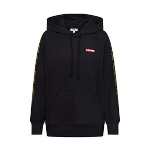 LEVI'S Mikina 'GRAPHIC SPORT HOODIE'  jablko / černá / tmavě zelená