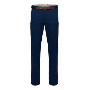 SELECTED HOMME Chino kalhoty 'YARD'  modrá