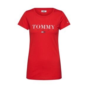 Tommy Jeans Tričko 'Essential'  červená