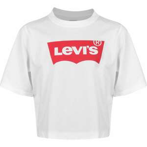 LEVI'S Tričko  červená / bílá