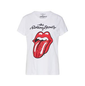 ONLY Tričko 'onollingstones S/S T-SHIRT JRS'  bílá