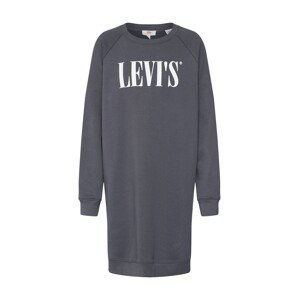 LEVI'S Šaty 'CREW SWEATSHIRT DRESS'  tmavě šedá