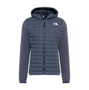 THE NORTH FACE Sportovní mikina s kapucí 'THERMOBALL GORDON LYONS'  černý melír / černá / tmavě šedá