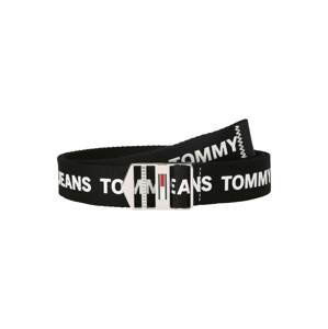 Tommy Jeans Opasek  černá / bílá