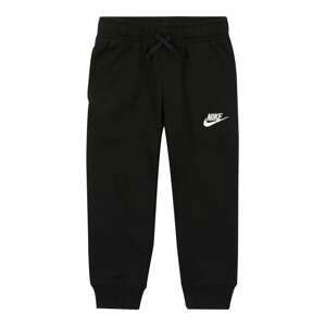 Nike Sportswear Kalhoty 'Club'  černá / bílá