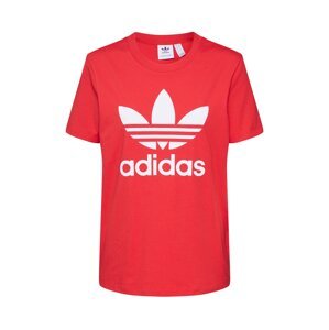 ADIDAS ORIGINALS Tričko  bílá / červená