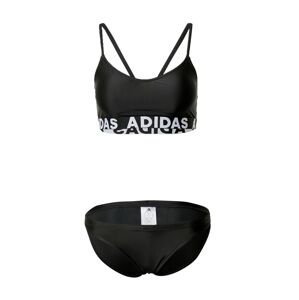 ADIDAS SPORTSWEAR Sportovní bikiny  černá / bílá