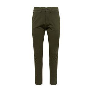 JACK & JONES Chino kalhoty  olivová