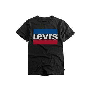 LEVI'S Tričko  královská modrá / červená / černá / bílá