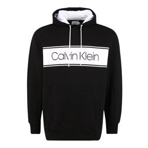 Calvin Klein Mikina  černá / bílá