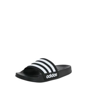 ADIDAS SPORTSWEAR Otevřená obuv 'Adilette'  černá / bílá