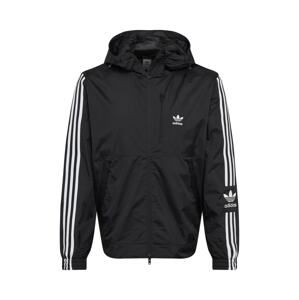 ADIDAS ORIGINALS Přechodná bunda 'LOCK UP WB'  černá / bílá