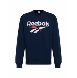 Reebok Sport Sportovní mikina  námořnická modř / červená / bílá