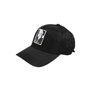 Karl Lagerfeld Čepice 'karl legend cap'  bílá / černá