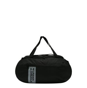 UNDER ARMOUR Sportovní taška 'Roland'  stříbrná / černá