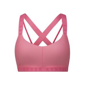 UNDER ARMOUR Sportovní podprsenka 'Wordmark Strappy'  pink