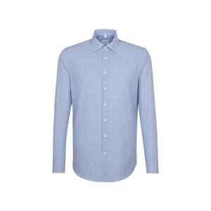 SEIDENSTICKER Společenská košile  chladná modrá / bílá