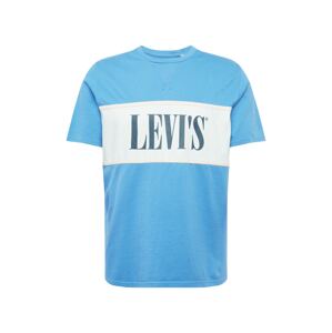 LEVI'S Tričko 'AUTHENTIC COLORBLOCK'  světlemodrá