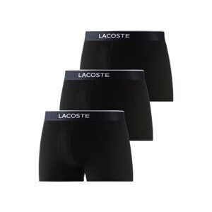 LACOSTE Boxerky  černá / bílá