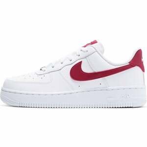 Nike Sportswear Tenisky 'Air Force 1'  bílá / červená