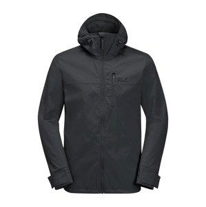 JACK WOLFSKIN Funkční bunda 'DESERT WIND JACKET M'  tmavě šedá