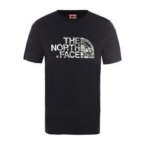 THE NORTH FACE Tričko  černá / bílá