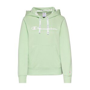 Champion Authentic Athletic Apparel Mikina  pastelově zelená / bílá