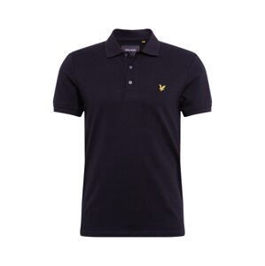 Lyle & Scott Tričko  černá / žlutá