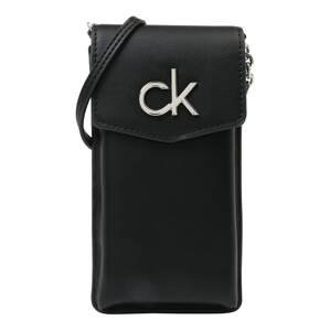 Calvin Klein Taška přes rameno 'R-Lock Phone Pouch'  černá