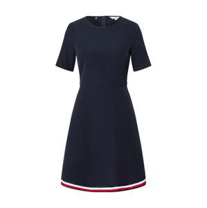 TOMMY HILFIGER Kleid 'Angela'  červená / námořnická modř / bílá