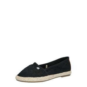 TOM TAILOR Espadrilky  černá