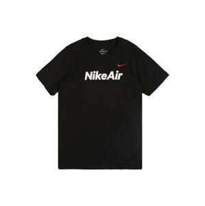 Nike Sportswear Tričko  černá / bílá