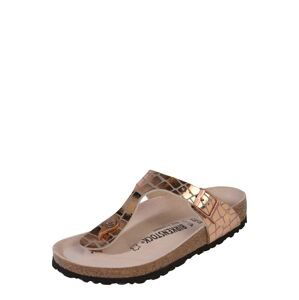 BIRKENSTOCK Žabky 'Gizeh'  zlatá