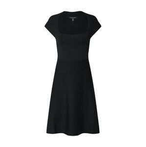 Forever New Šaty 'Morgan Square Neck Knit Dress'  černá