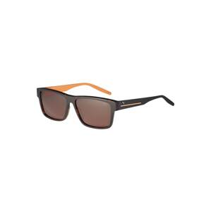 PUMA Sluneční brýle 'PU0267S-001 58 Sunglass MAN ACETATE'  oranžová / tmavě hnědá