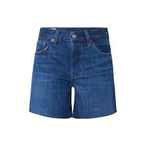 LEVI'S Džíny '501® SHORT LONG'  modrá džínovina / hnědá