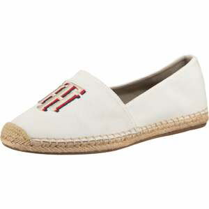 TOMMY HILFIGER Espadrilky 'Rana'  offwhite / tmavě modrá / červená / béžová