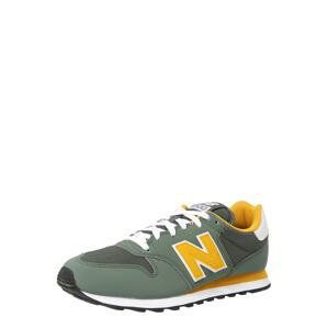 new balance Tenisky  bílá / olivová / zlatě žlutá