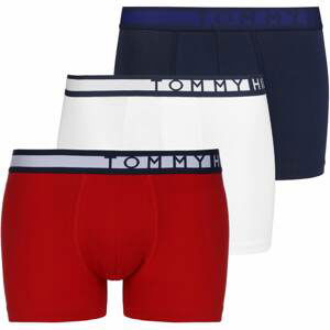 TOMMY HILFIGER Boxerky  modrá / červená / bílá