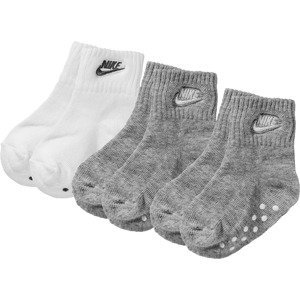 Nike Sportswear Ponožky  šedá / bílá