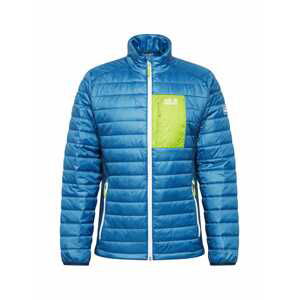 JACK WOLFSKIN Funkční bunda 'ROUTEBURN JACKET M'  jablko / nebeská modř