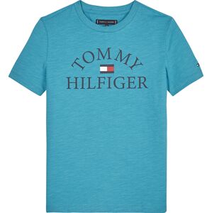 TOMMY HILFIGER Tričko  tyrkysová / tmavě modrá / bílá / červená