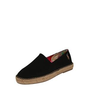 Polo Ralph Lauren Espadrilky 'CEVIO SLIP-SLIP-ONSLOAFER'  černá